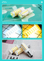 1-10pcs E14 LED Bulb Lamp 3W 5W 9W AC 220V-240V Mini Corn Bulb Light 2835SMD 360 Beam Angle Replace Halogen Chandelier Lights