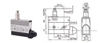 10pcs/lot Micro Limit Travel Switch Waterproof Momentary AZ-7312 AZ-7311 AZ-7121 AZ-7310 AZ-7141 Straight 90 Degree Roller Lever