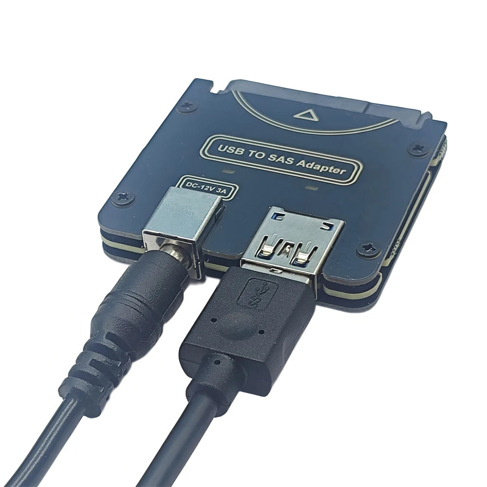 USB To SAS Hard Drive Easy Drive Cable 29PIN Hard Drive Solid State SSD Expansion Card SATA 22PIN to SAS Adapter Card