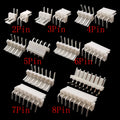 20/50Pcs VH3.96 2/3/4/5/6/7/8 Pin Male Female Pin Header Housing Plug Connector Straight/Curved Needle VH 3.96mm Connectors