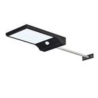 48leds solar street wall lights 450LM 3.5W led solar motion PIR sensor DIM lights Aluminum with pole remote for garden garage