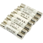 10pcs Ceramic Fuse Cartridge RO58 6x30mm 500V F 0.5A 1A 2A 3A 4A 5A 6A 8A 10A 13A 15A 20A 25A 30A Fast Blow BS1362 6*30mm