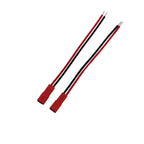 10Pairs JST SYP 2.54mm Pitch 2 Pin Male and Female Wires Connectors Red JST 2P Plug Jack Leads For RC Toys Battery LED Light DIY