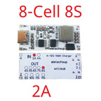 2A/4A 4-12 Cell NIMH Charger Module TYPE-C DC 5V Boost BMS CC/CV NiCd for 4.8V 6V 7.2V 8.4V 9.6V 10.8V 12V 13.2V 14.4V Battery