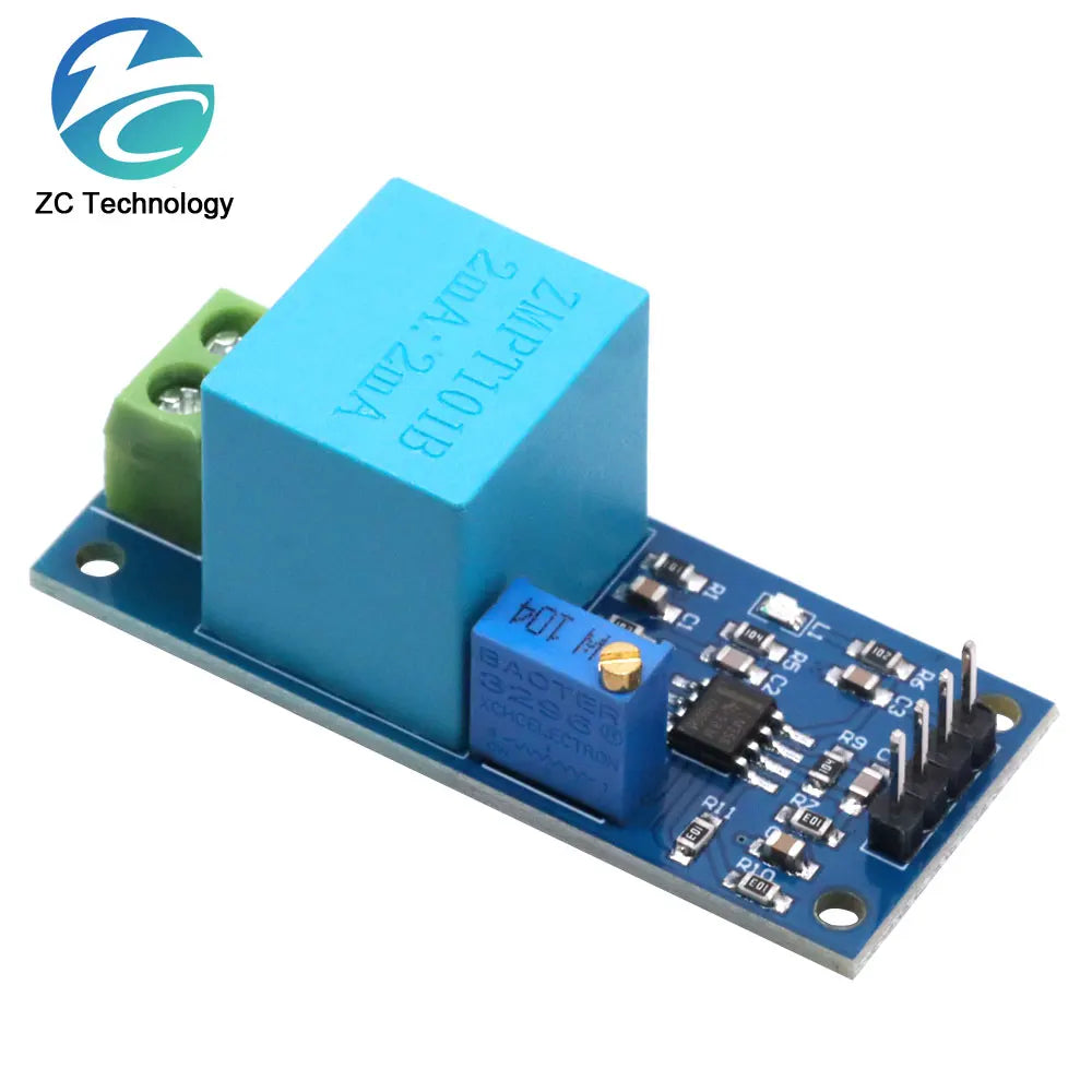 Active Single Phase Voltage Transformer Module AC Output Voltage Sensor for Arduino Mega ZMPT101B 2mA