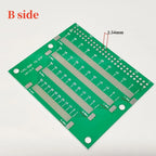 1Pcs FPC/FFC Transfer Board 8 Kinds Spacing 0.5/0.7/0.9/1.1MM 50P TO DIP 2.54MM 0.6/0.8/1.0/1.2MM Double Panel
