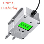 Wind Pressure Sensor Transmitter 50pa 10kpa 1Kpa 100pa Wind Air Differential Pressure Transmitter 4-20mA 0-10V RS485