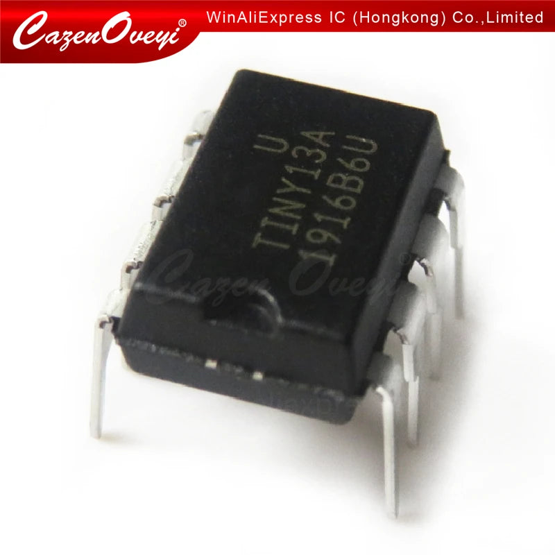10pcs/lot ATTINY13A-PU MCU AVR 1K FLASH 20MHZ DIP8 ATTINY13A 13 ATTINY13 13A ATTINY 13A In Stock