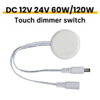 5V 12V 24V LED Dimmable Touch Sensor Switch Penetrating Wood Panel Smart Home Customized Dimmer for Lighting Control