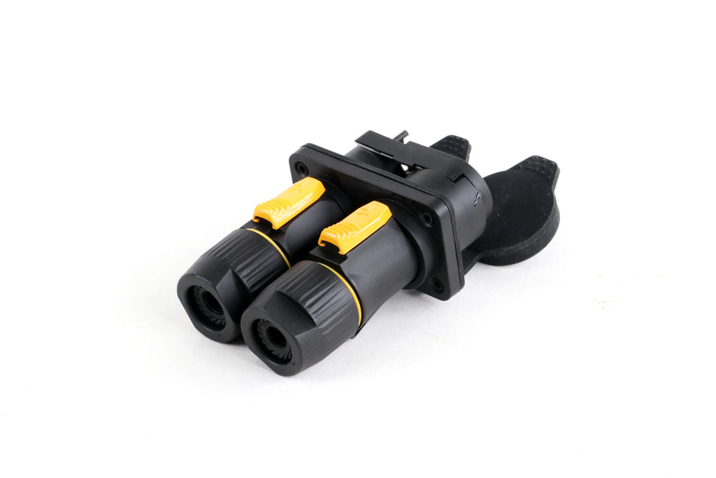 Waterproof True Locking 3Pin Powercon Male/Female Plug Connector In&Output NAC3FX-WP Coupler Panel Mount Chassis Socket Adapter