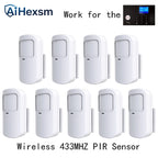 433MHz Wireless Pet-immunity PIR Motion Sensor Detector 15kg Pet Immune EV1527 Code Smart Home Security Host Alarm Accessories