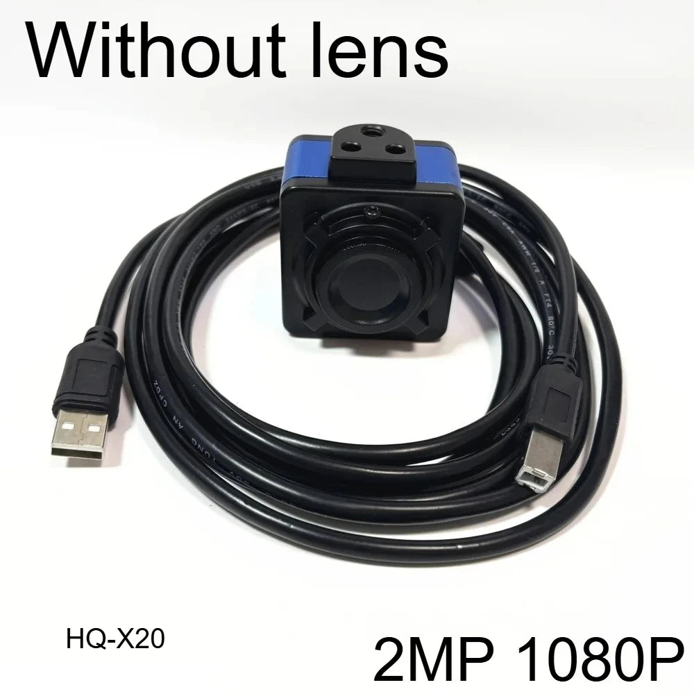 Mini Metal Box Webcam 4K 16MP High Speed Camera 1080p 720p Manual Zoom IMX298 UVC Plug Play PC USB Camera for Motion Video
