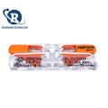 60PCS WAGO connectors wire connector 221-2401 221-2411 straight-through electrical installation terminal Bidirectional wiring