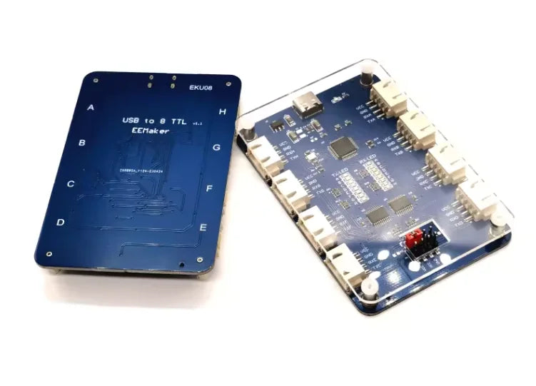 USB to 4CH/8CH TTL Serial Module Independent Serial Port up to 6Mbps CH348 Chip