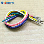 100PCS 4.2mm 5556-PT Plug Female Terminal Crimped Cable for PCI-E 5557 Male Housing Multicolor 20/18AWG 0.3m Single/Double End