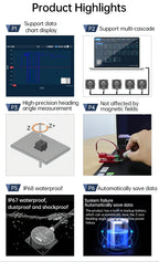 WitMotion HWT101CT High Precision Z-Axis Gyroscope Angle Sensor MEMS Inclinometer axis no drift Module for Robot ROS Drone AGV
