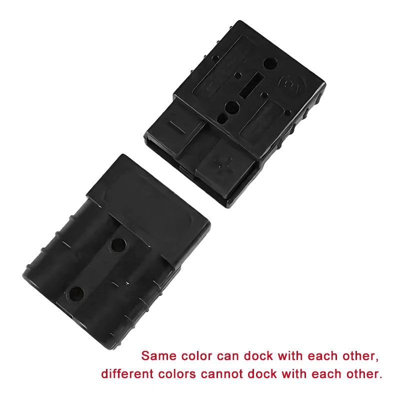 5/10PCS 50A Plug Quick Plug Battery Charging Connector Power Motorcycle Solar Caravan Socket Adapter Accessories