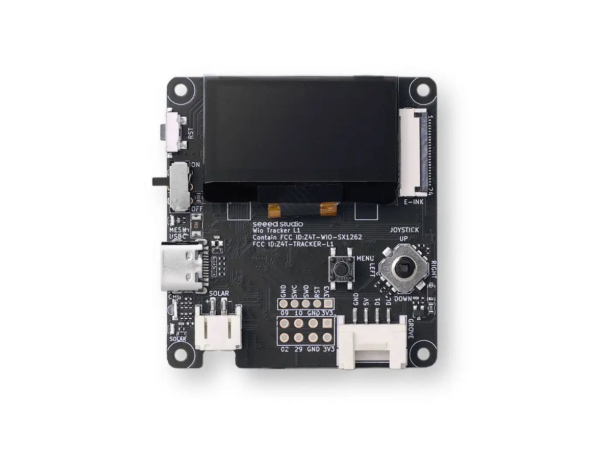 Wio Tracker L1 915MHz Meshtastic Node 923MHz Tracking Location L76K GPS nRF52840 1.3 inch OLED Support Type C,Lithium battery