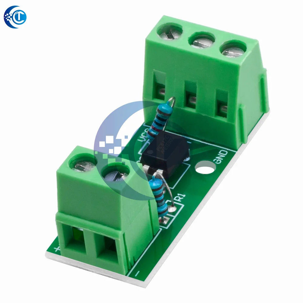 1 Channel Way Optocoupler Isolation Module PC817 EL817 3V-5V 12V 24V Photoelectric Isolator Rail Holder PLC Drive Motor Board