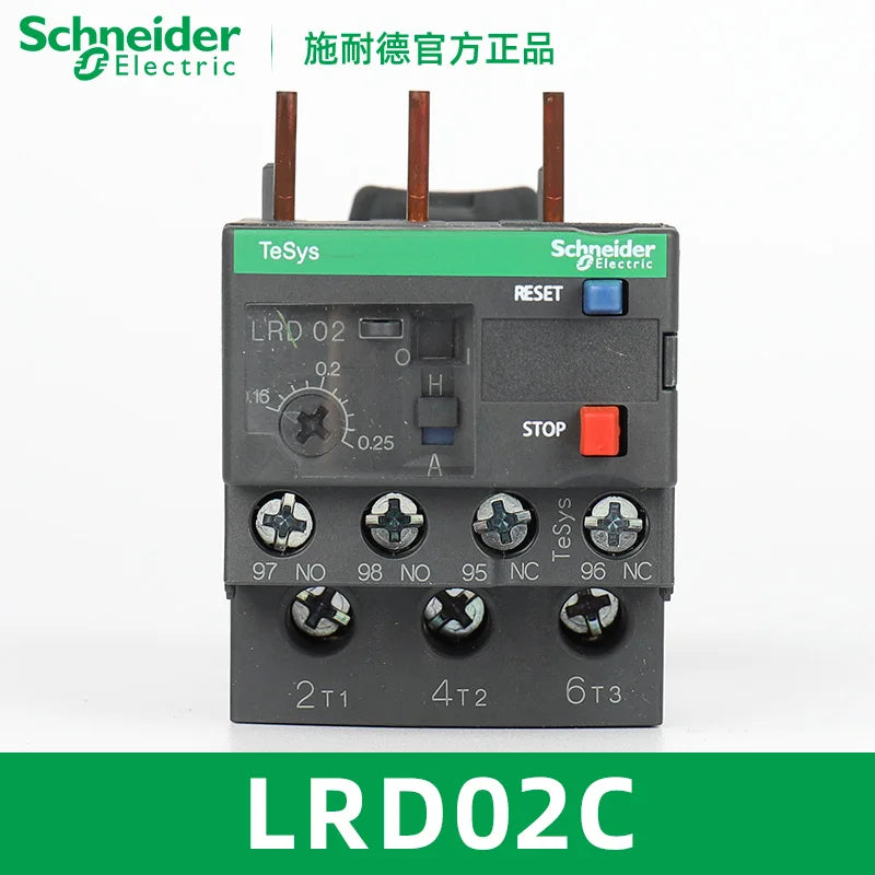 Schneider Electric Relay LRD01/3/5/6/7/8/10/12/14/16/21/22/32C Thermal Overload Relay LAD7B106C