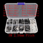 1Box SH 1.0/JST 1.25mm/ZH 1.5mm/PH 2.0mm/SM/SYP/XH 2.54mm/VH 3.96mm Pitch Male Female Housing Terminal Pin Header Wire Connector