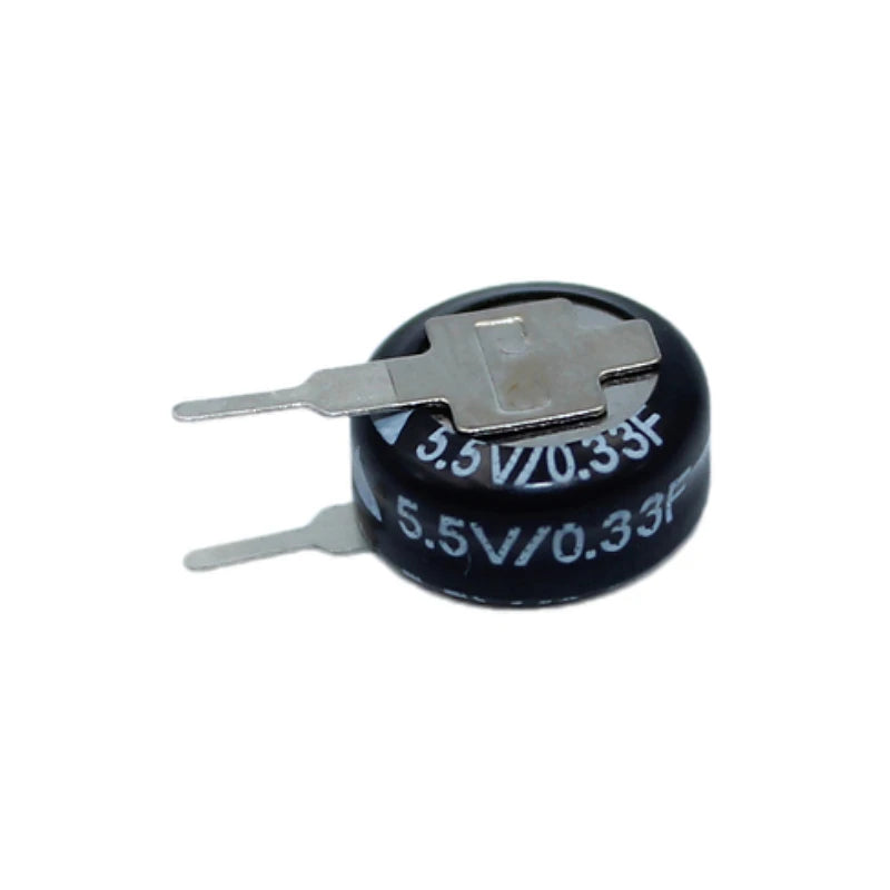 2pcs 5.5V Super Capacitor 0.1F 0.22F 0.33F 0.47F 0.68 1F 1.5F 4.0F Super Farad Capacitor H-Type V-Type C-Type Button Capacitance