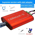 Stable Smart CAN Analyzer Portable USBCAN-2 Debug Card CANOpen Protocol Dual USB To CAN Module 007