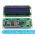DC5V LCD1602 Screen Module 16*2 Display in ASCII Character Set PCF8574 I2C Interface Expand for Arduino development