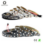 DC12V 24V WS2811 RGB LED Strip Individually Addressable 30/48/60/72/84 Leds/m Tape Light IP30/65/67 Waterproof Flexible Ribbon