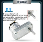 GM3865 DC 520 Reduction Motor 13 Wire Magnetic Hall Encoder Disk Motor 12V24V6V