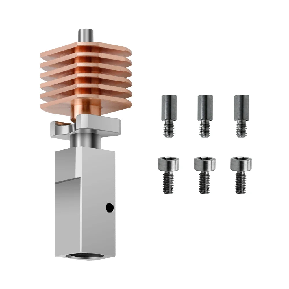 For BambuLab P1S P1P X1 X1C Upgrade Hotend Kit Heat Sinks Throat TZ V3.0 Nozzle Print Head Thermistor 3D Printer Accessories