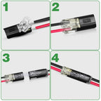 2 Pin Way Plug Electrical Connector Wire Cable Automotive Strip Terminal Connection Car Waterproof Electrical Connector NEW