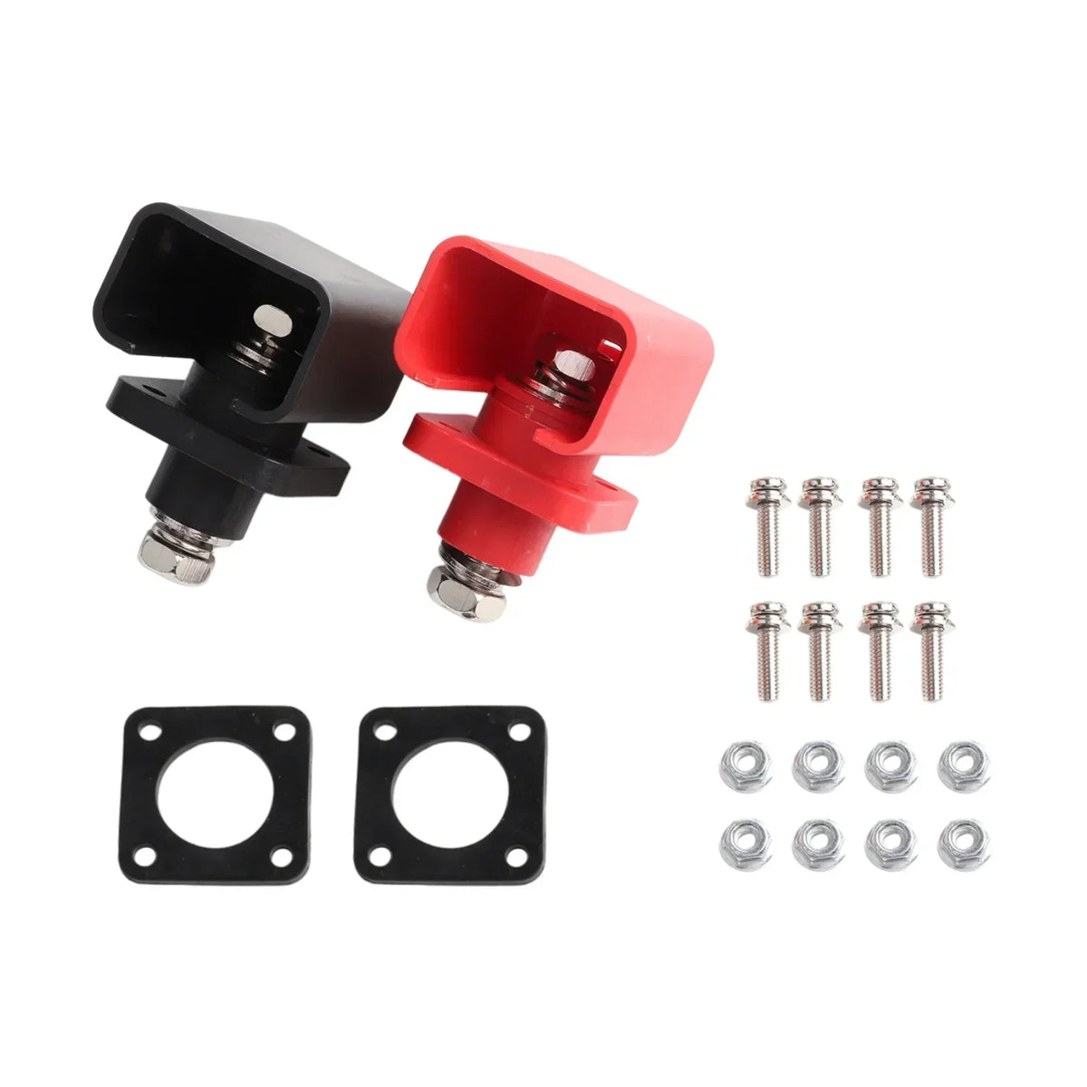 2pc 100-200A High Current Energy Storage Terminal Battery Connector Terminal Block Electrical Testing Equipment Accessories