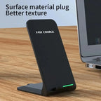 65W Fast Wireless Charger Phone Holder, Suitable for iPhone 17, 16, 15, 14 Pro Samsung Xiaomi Phones