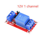 1-5Pcs DC 5V 9V 12V 24V 1 Channel Relay Module With Optocoupler Shield Board High Low Level Trigger Power Supply Module Arduino