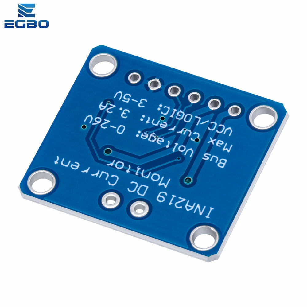 1~5PCS EGBO INA219 I2C Zero Drift Bi-directional Current Power Supply Sensor Breakout Monitoring Module