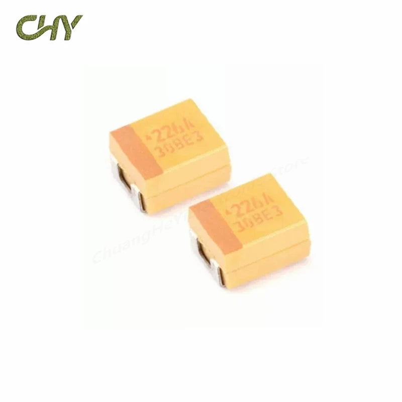 10PCS Tantalum Capacitor A B C D Type 6.3V 10V 16V 25V 35V 50V 4.7/6.8/10/15/22/33/47UF 100UF 150UF 220UF 330UF 470UF 680UF 106