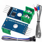 1PCS  MAX6675 Module + K Type Thermocouple Thermocouple Senso Temperature Degrees Module for arduino