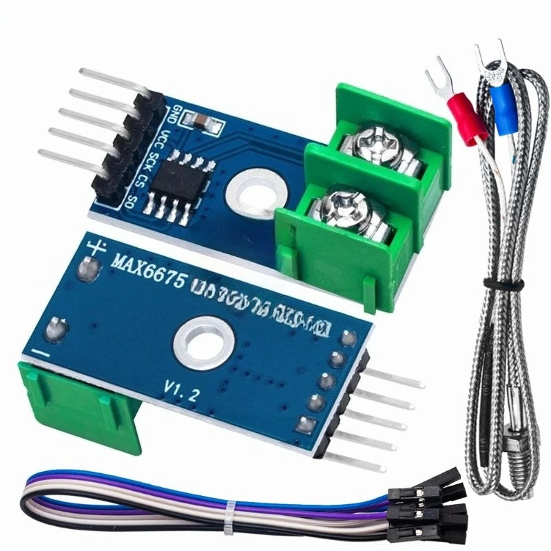 1PCS  MAX6675 Module + K Type Thermocouple Thermocouple Senso Temperature Degrees Module for arduino
