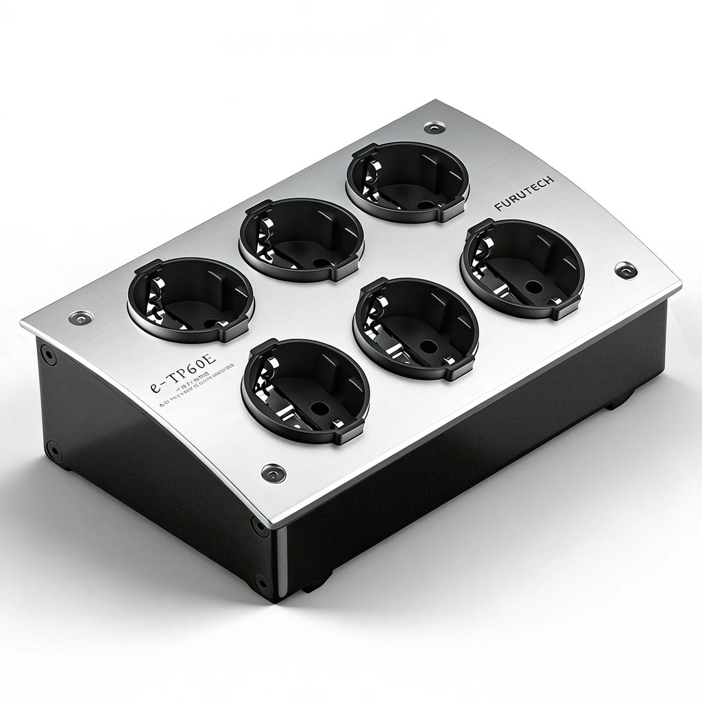 e-TP60 Aluminium Alloy 6-Socket Power Socket Audio Power Filter