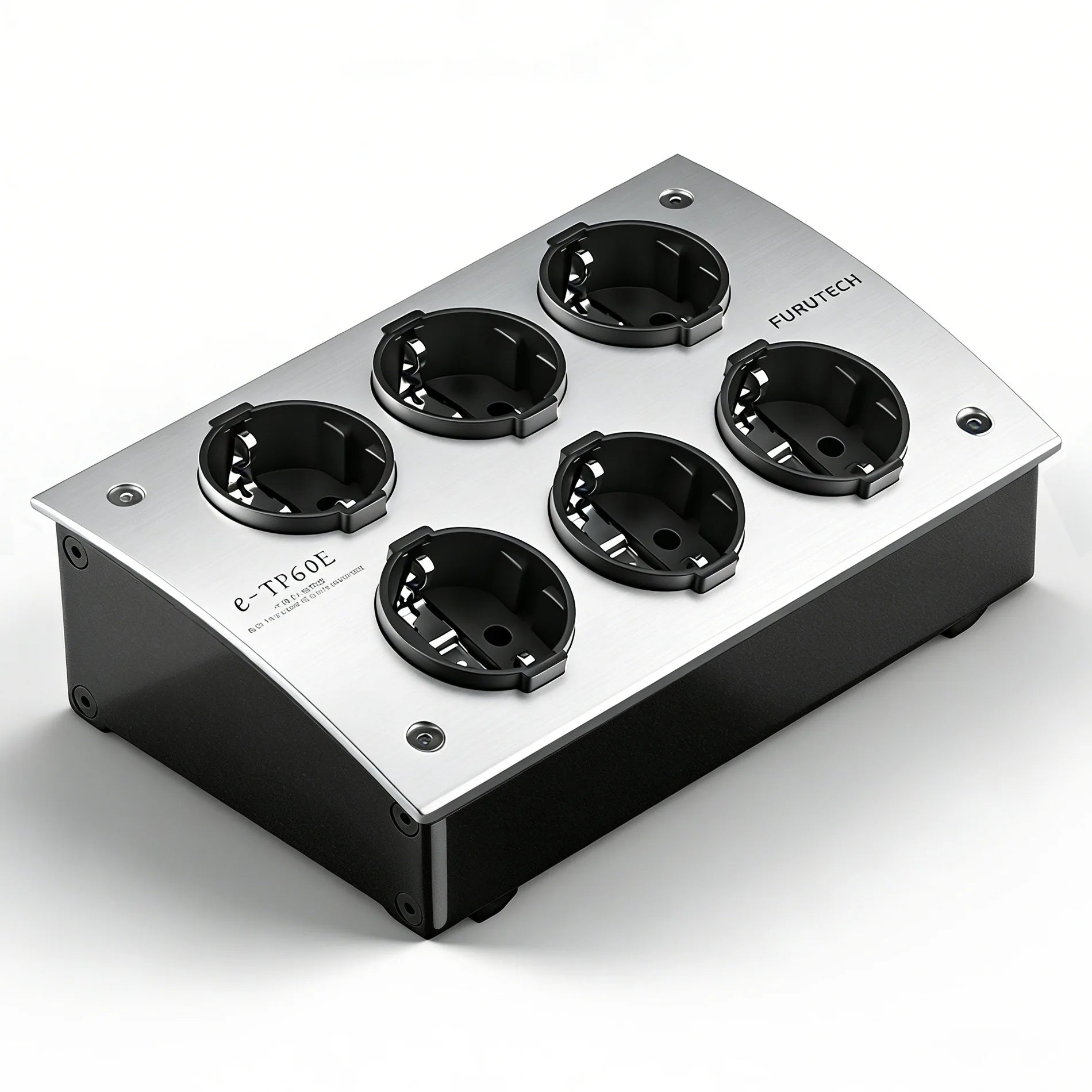 e-TP60 Aluminium Alloy 6-Socket Power Socket Audio Power Filter