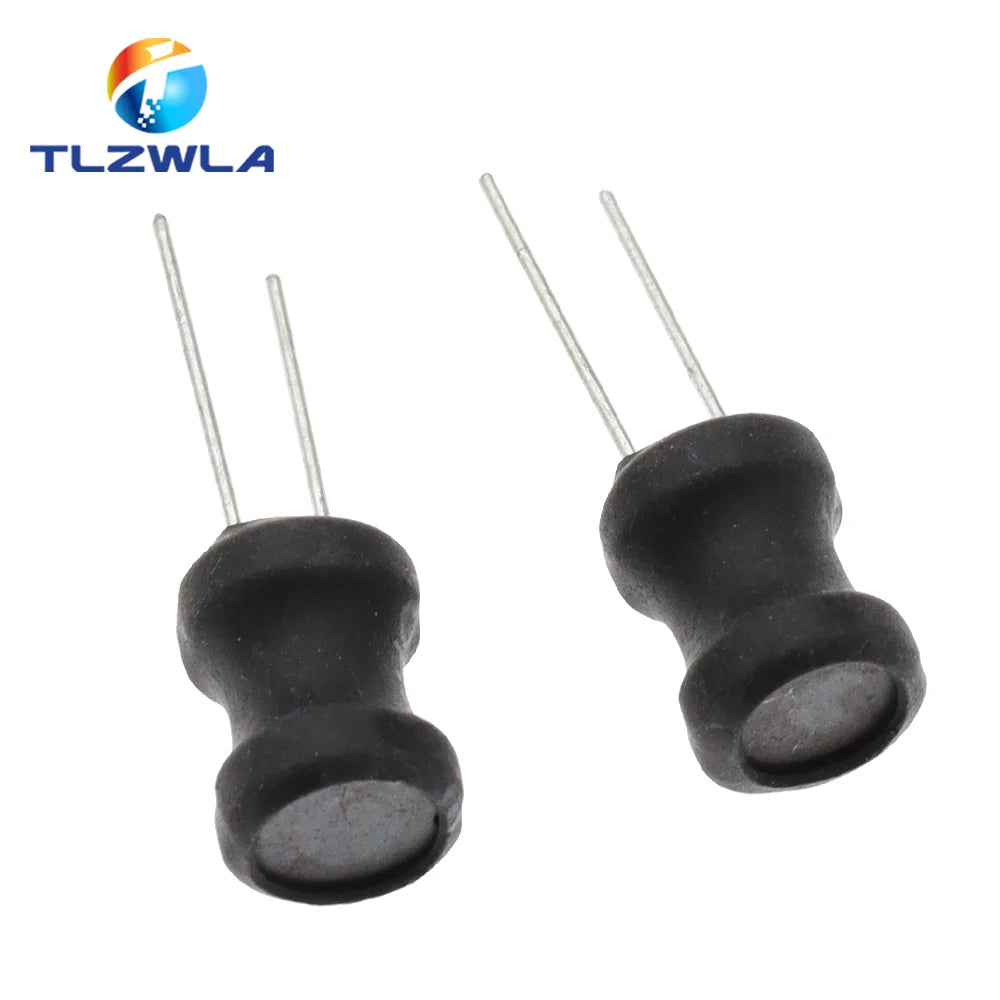 10PCS DIP Power Inductor 8X10MM 2.2UH 4.7UH 10uH 22uH 100uH 150uh 220uH 330uH 470uH 1MH 2.2MH 4.7MH 10MH Inductance 8*10mm 2Pin