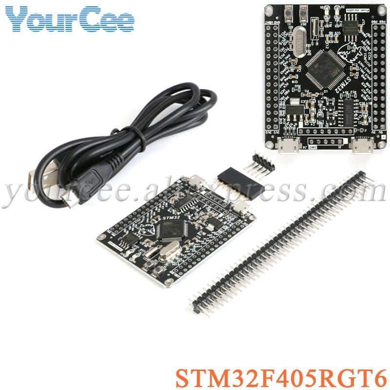 STM32F405RGT6 M4 Core ARM/STM32 STM32F405 Microcontroller Learning Development Board Module USB Serial Download