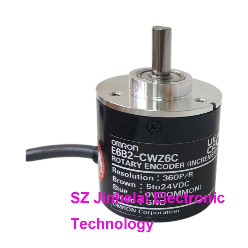 Omron E6B2-CWZ6C E6C2-CWZ6C 100 200 360 500 600 1000 1024 2000P/R New and Original Rotary Encoder 2M 5-24VDC