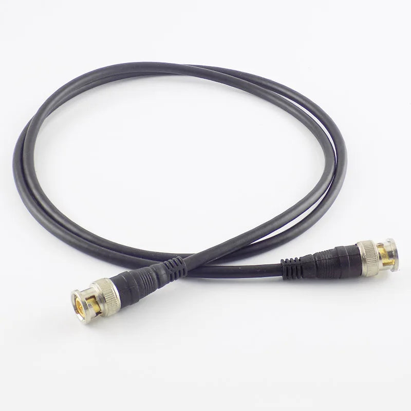 0.5M/1M/2M/3M BNC Male To Male Adapter Cable For CCTV Camera BNC Connector  GR59 75ohm Cable Camera BNC Accessories