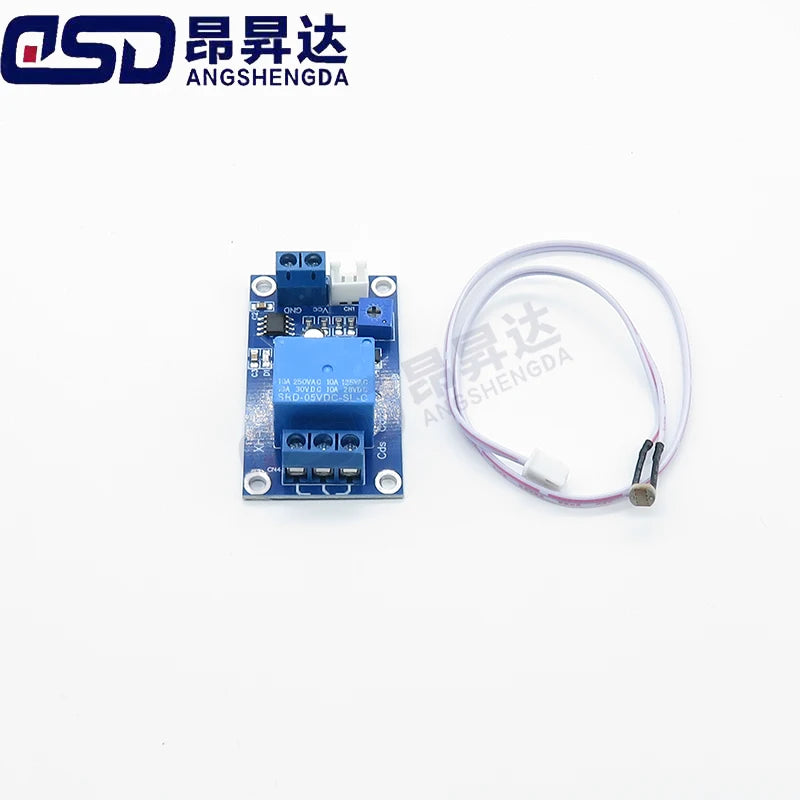 XH-M131 DC 5V / 12V/ 24V Light Control Switch Photoresistor Relay Module 10A brightness Automatic Control Module