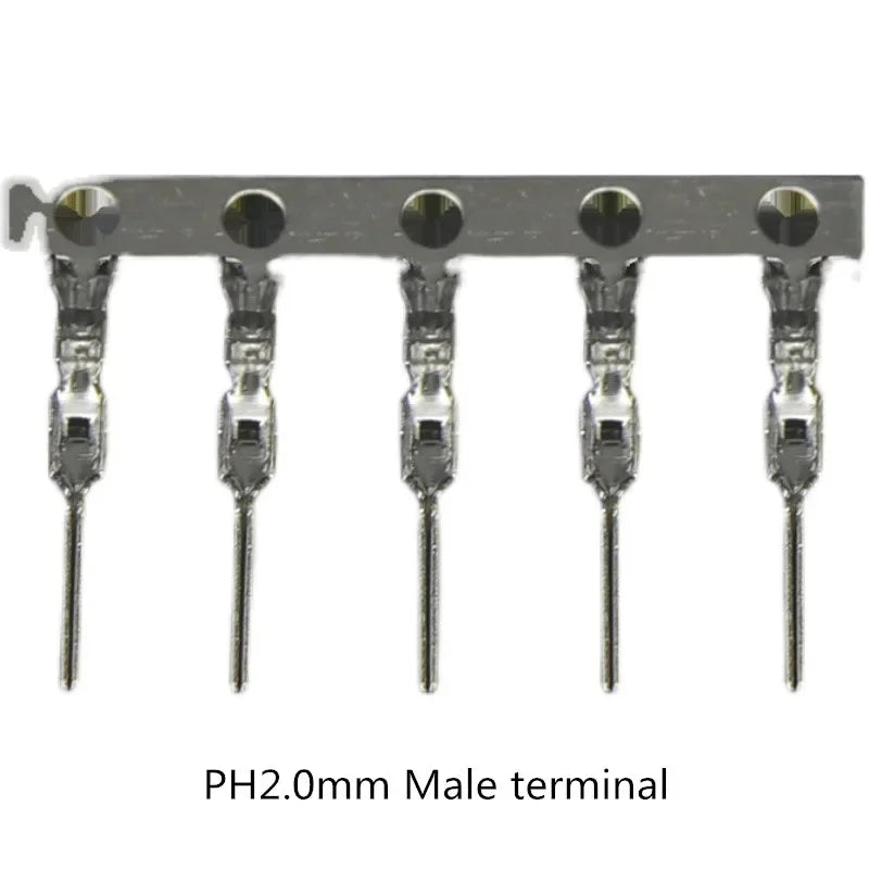 1000pcs XH XHD PH2.0 PHB CH3.96 VH3.96 KF2510 Dupont SM ZH1.5 1.25 SH1.0 MX3.0 Strip Metal Needle Crimp Cold-pressed Terminal