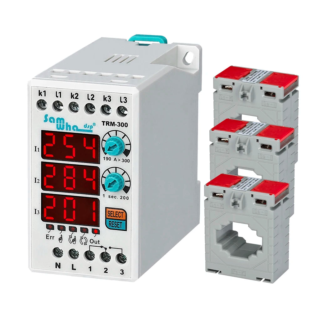 Samwha-Dsp TRM-XX (Manual / Semi-Automatic / Automatic Reset) Digital Overload Asymmetry Relay Thermal Relay