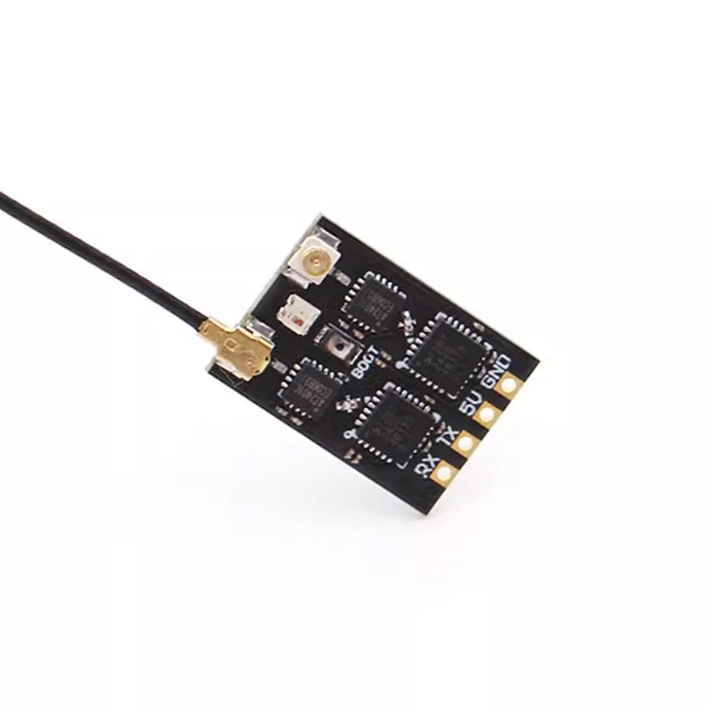 JHEMCU RP4-TD ELRS 2.4GHz True Diversity Receiver for ESP32 PICO D4 DUAL SX1280 Long Range FPV Racing Drone RX Module