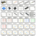 DIY Project Starter Kit For Arduino UNO R3 Kit Electronic DIY Kit Electronic Component Set With Box 830 Tie-points Breadboard